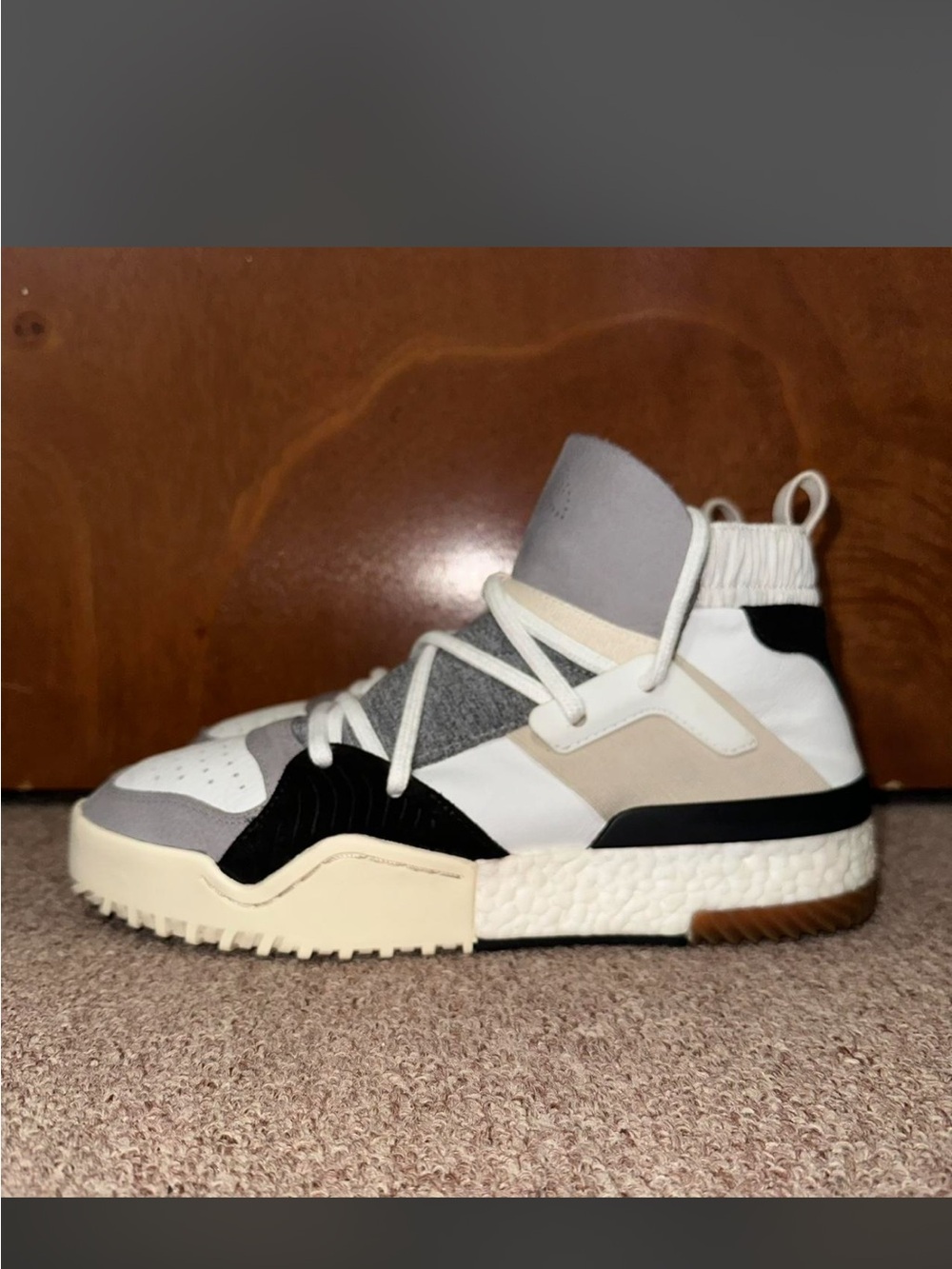 Adidas Alexander Wang Bball High Men’s 8.5 White Shoe Boost